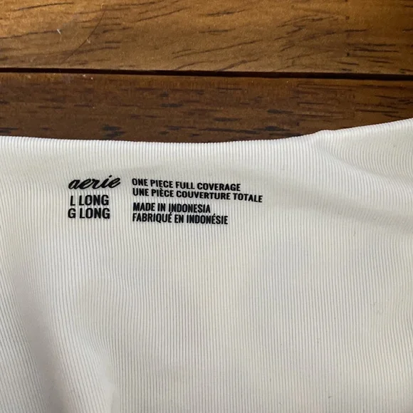 Aerie Leopard Wrap One Piece Swimsuit - Picture 4 of 5